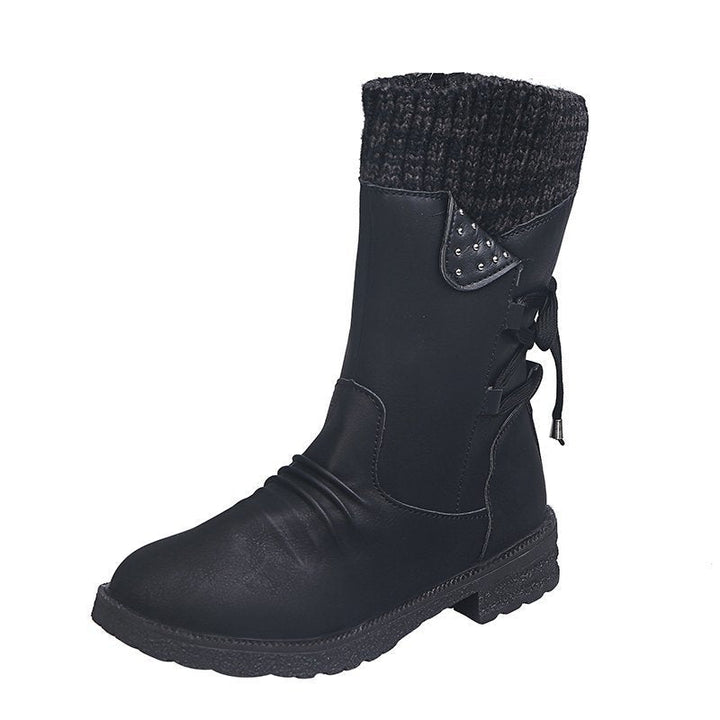 FELICIA | WARM WOOLEN SNOW BOOTS