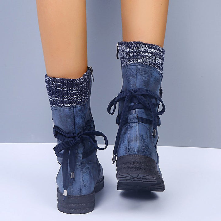 FELICIA | WARM WOOLEN SNOW BOOTS