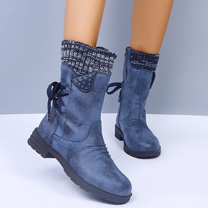 FELICIA | WARM WOOLEN SNOW BOOTS