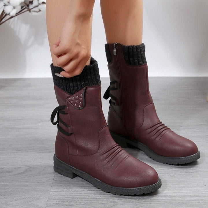 FELICIA | WARM WOOLEN SNOW BOOTS