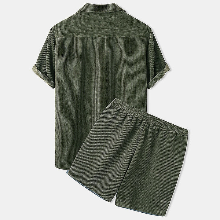 MARCO - MEN'S CORDUROY SHORTS SET